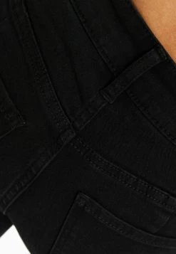 BERSHKA Push-Up - Jeans Skinny Fit - Black -Bershka 40553d9224764287a3b3386c422925eb