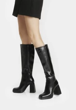 BERSHKA Laarzen - Black