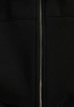 BERSHKA Sweater Met Rits - Black -Bershka 42e4454997dc4a5eaca36a175974943e