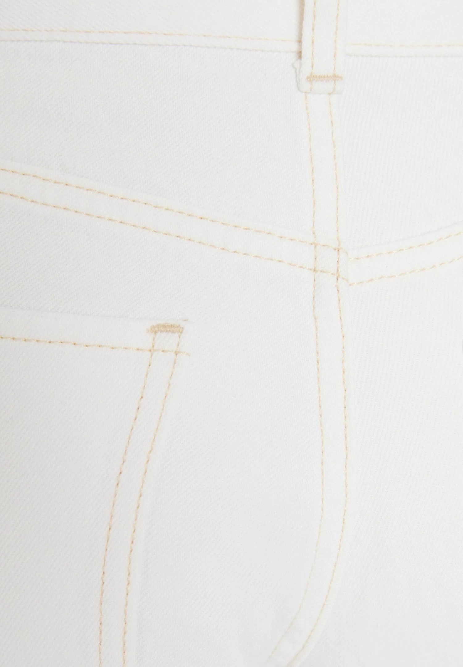 BERSHKA Wide Leg 90S- Relaxed Fit Jeans - White 5 BERSHKA Wide Leg 90S- Relaxed Fit Jeans - White - Afbeelding 5