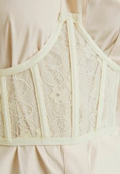 BERSHKA Tailleriem - White -Bershka 466eebc9c2034a4f93435f3d144d1547