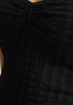 BERSHKA Long Rustic Bandeau Dress - Maxi-Jurk - Black -Bershka 4c82eb73204a44b9a761cdfc07a92952