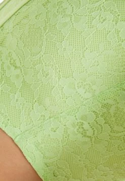 BERSHKA Strappy With Blonde - Top - Green -Bershka 5008886ae2ef4240bdd7017e00ea1d5a