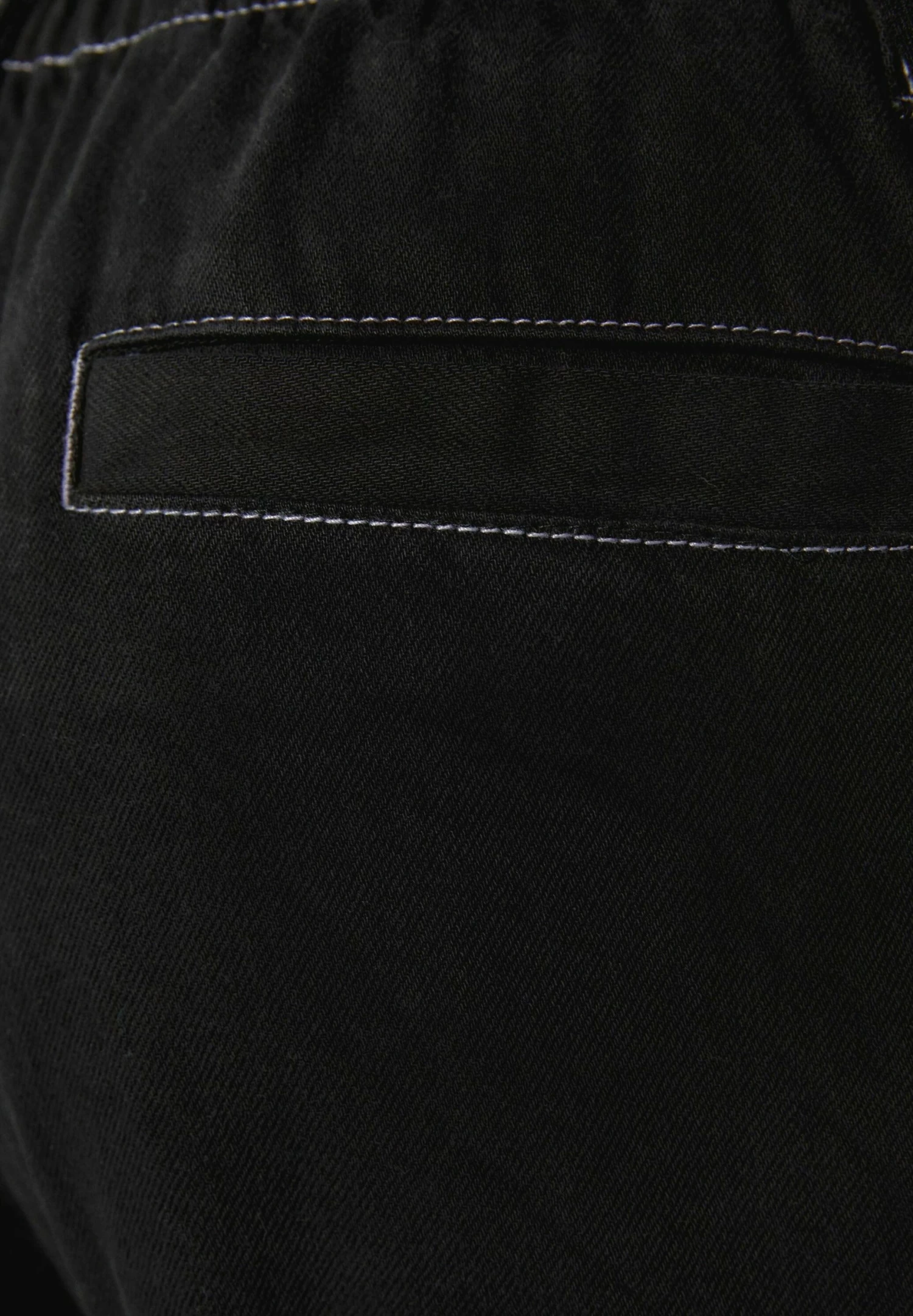 BERSHKA Multipocket Cargo Jeans - Flared Jeans - Black 6 BERSHKA Multipocket Cargo Jeans - Flared Jeans - Black - Afbeelding 6