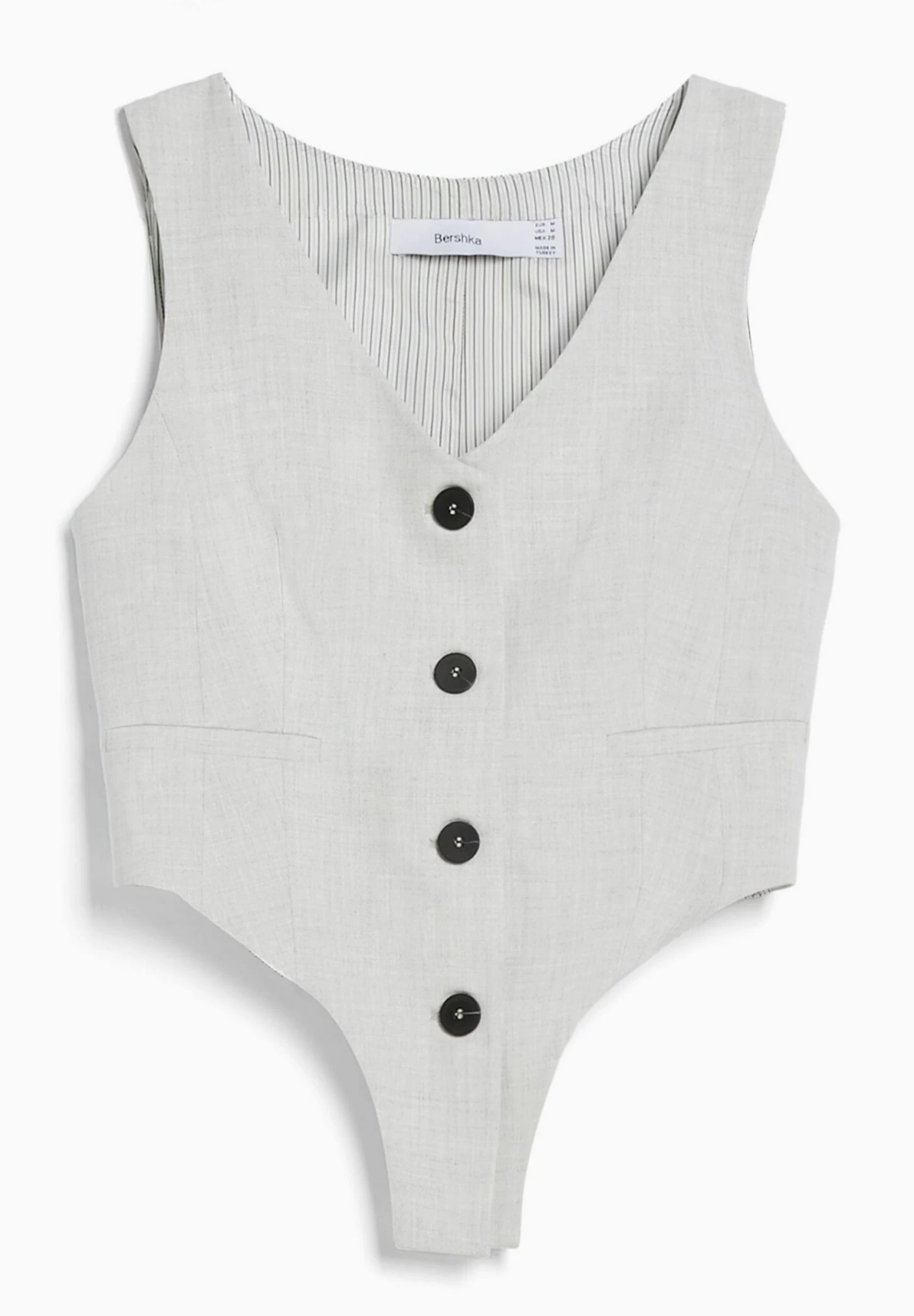 BERSHKA Tailored - Bodywarmer - Grey 5 BERSHKA Tailored - Bodywarmer - Grey - Afbeelding 5