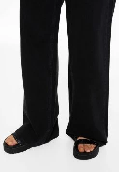 BERSHKA Wide-Leg - Flared Jeans - Black 9 BERSHKA Wide-Leg - Flared Jeans - Black -Bershka 567969af7f054d8b8f305d97ff775b52