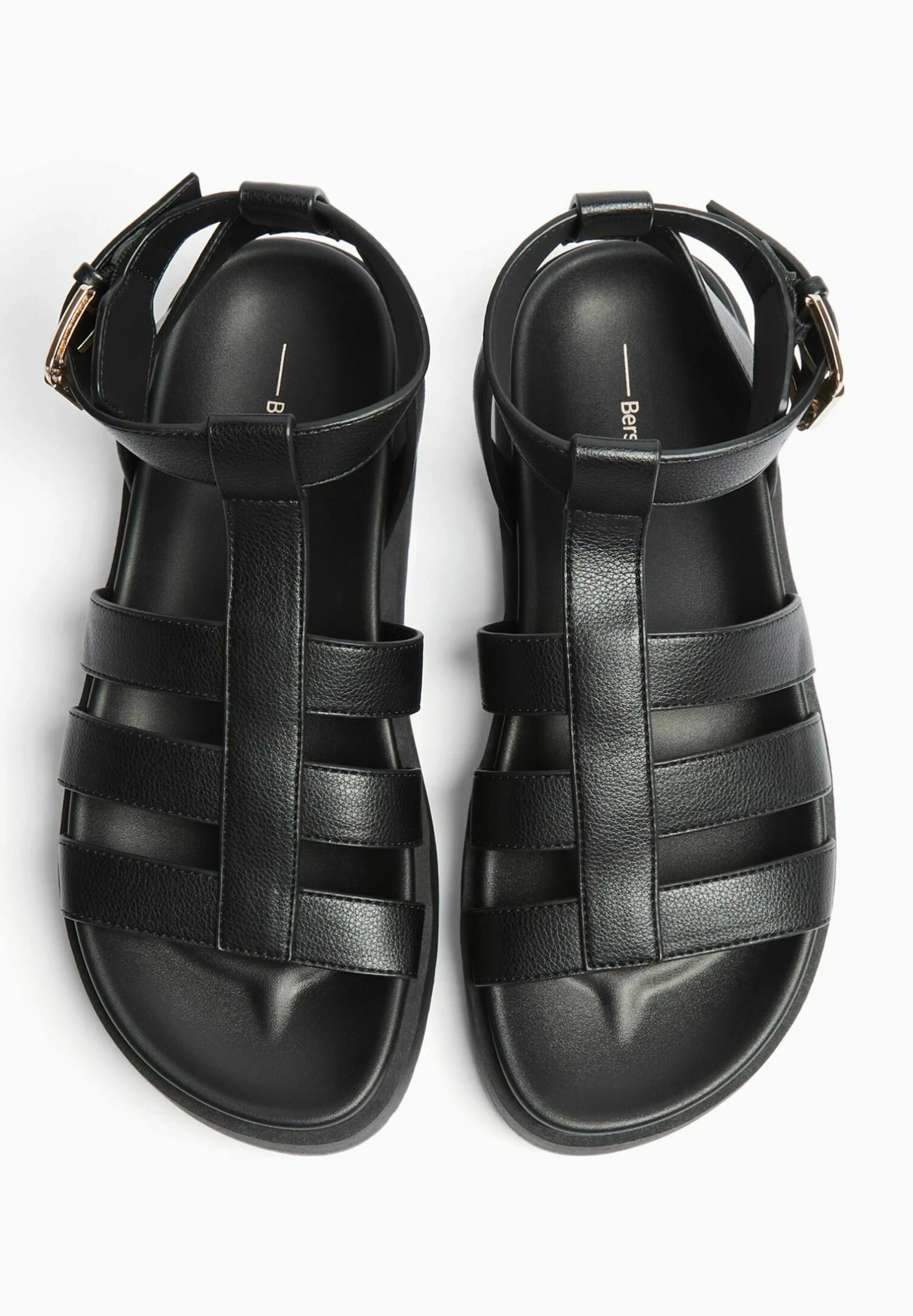 BERSHKA Cage 11810160 - Sandalen Met Plateauzool - Black 4 BERSHKA Cage 11810160 - Sandalen Met Plateauzool - Black - Afbeelding 4