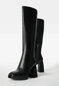 BERSHKA Laarzen - Black -Bershka 589431eb7da848db900cfc2f56aeb53c