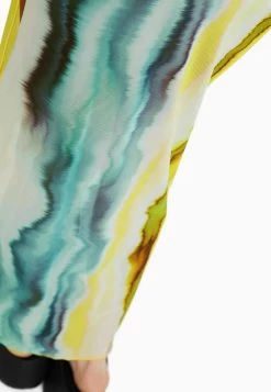 BERSHKA Tie Dye- Maxirok - Green 10 BERSHKA Tie Dye- Maxirok - Green -Bershka 5944108630ac4334990f9253ecbb07c3