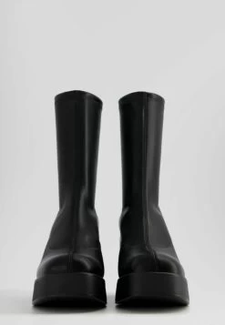 BERSHKA Fitted - Enkellaarsjes Met Hoge Hak - Black -Bershka 596ebd482e504d11a06bfb37f7f6320e