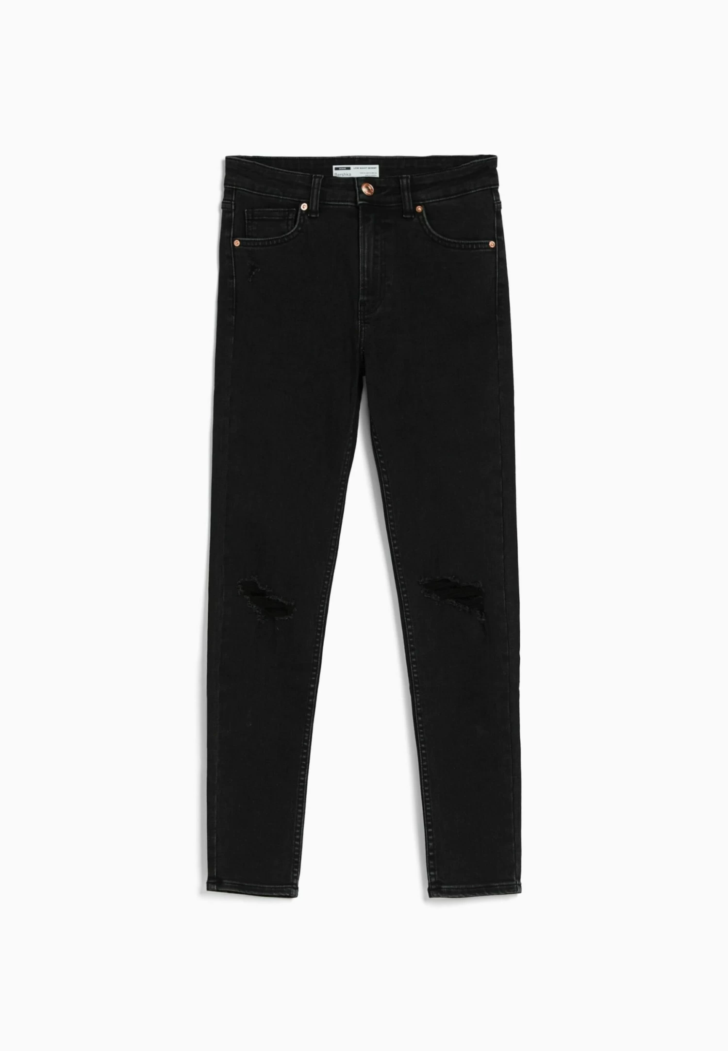 BERSHKA Vintage - Jeans Skinny Fit - Black 6 BERSHKA Vintage - Jeans Skinny Fit - Black - Afbeelding 6