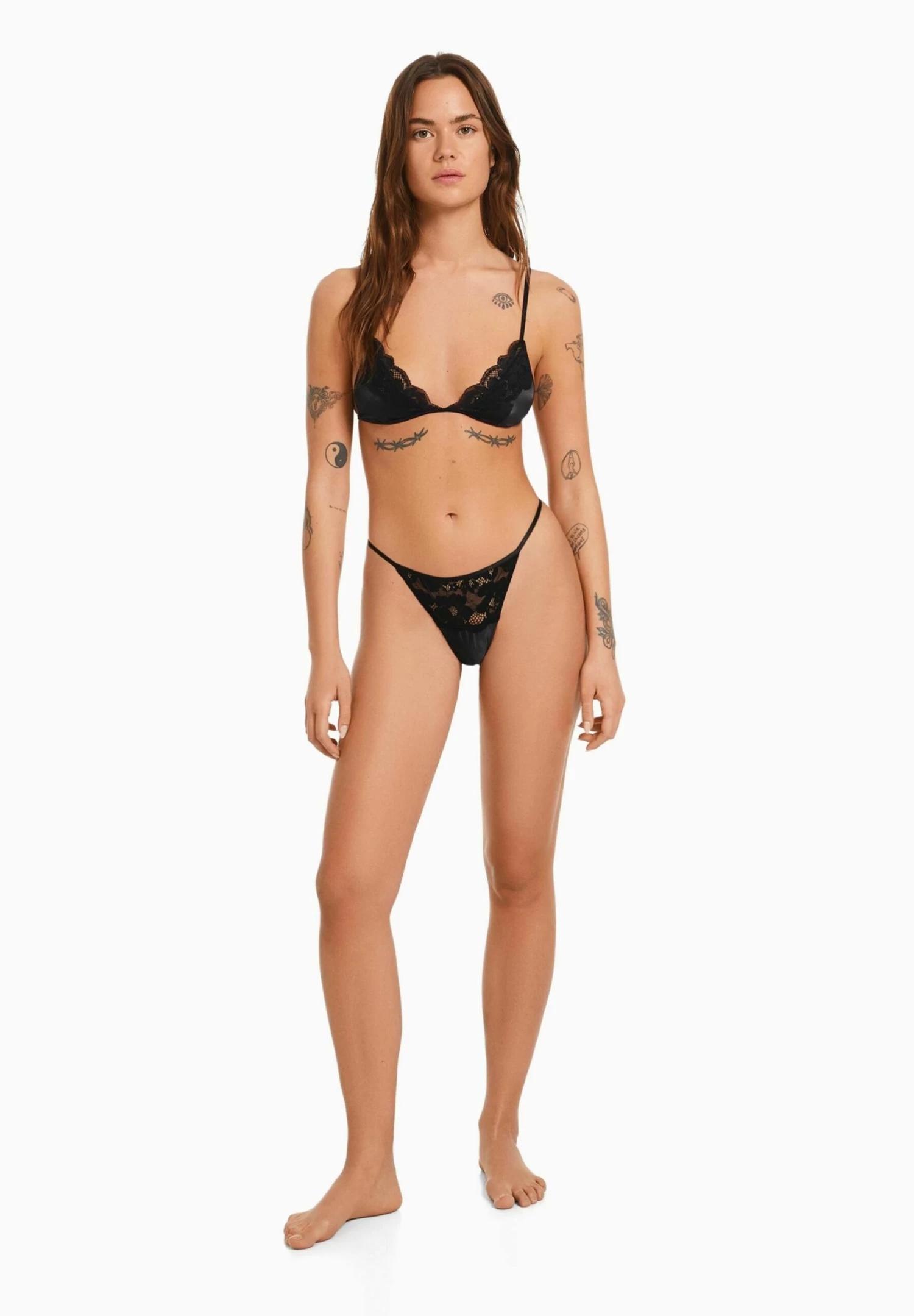 BERSHKA Blonde - Bikinitop - Black 2 BERSHKA Blonde - Bikinitop - Black - Afbeelding 2