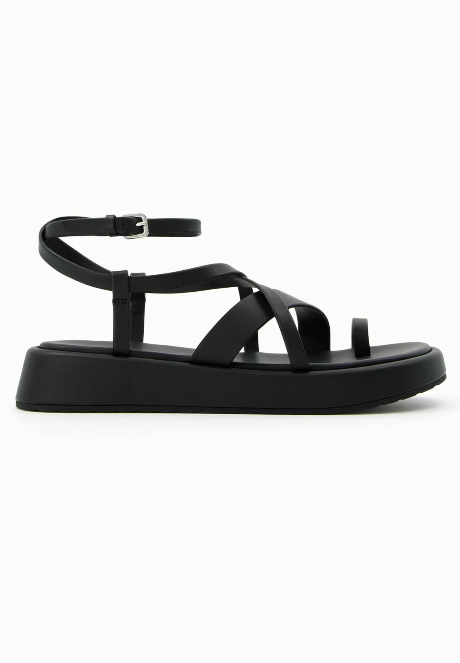 BERSHKA With Ankle Strap - Sandalen Met Plateauzool - Black 7 BERSHKA With Ankle Strap - Sandalen Met Plateauzool - Black - Afbeelding 7