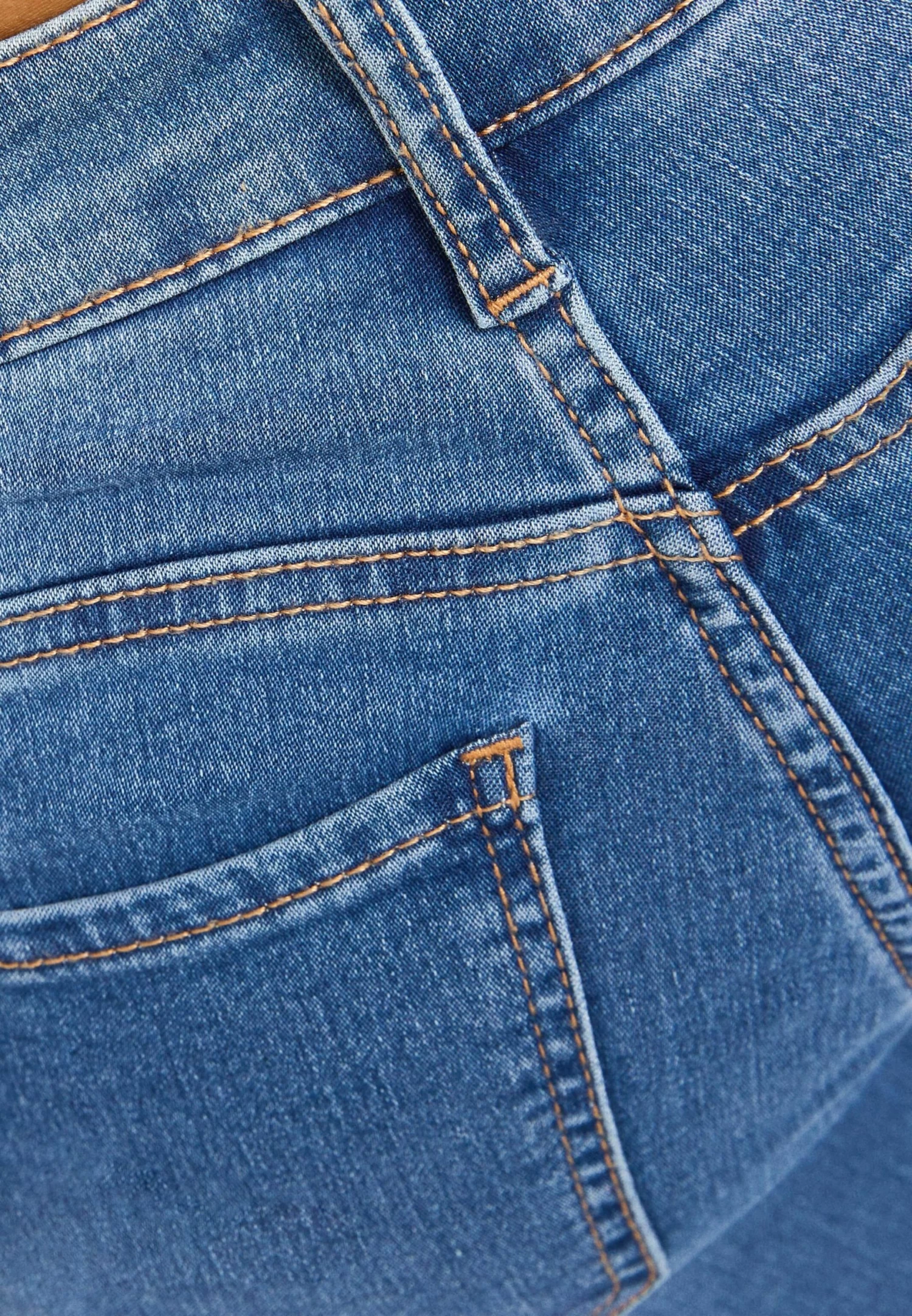 BERSHKA Push-Up - Jeans Skinny Fit - Light Blue Denim 5 BERSHKA Push-Up - Jeans Skinny Fit - Light Blue Denim - Afbeelding 5