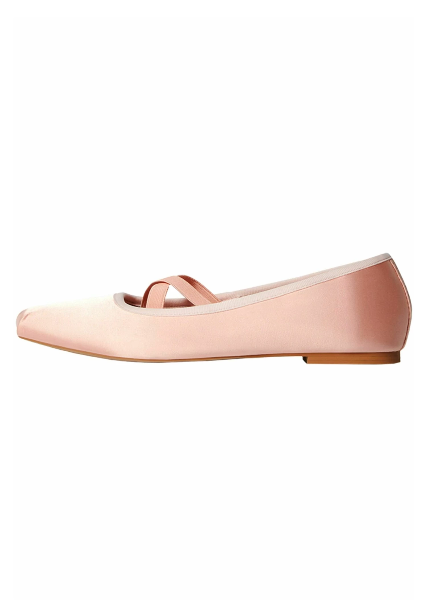 BERSHKA Stretch Flats - Ballerina'S Met Enkelbandjes - Pink 2 BERSHKA Stretch Flats - Ballerina'S Met Enkelbandjes - Pink - Afbeelding 2