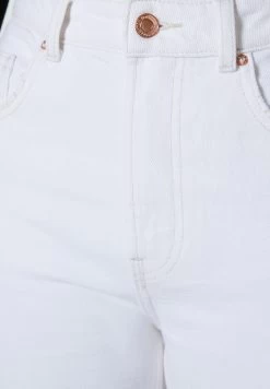 BERSHKA Mom - Slim Fit Jeans - Off White -Bershka 5e542d51773c41549f91fc0d67e0a3c4
