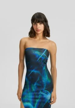 BERSHKA With Print- Jurk - Black 8 BERSHKA With Print- Jurk - Black -Bershka 6096acfa7ef24b6db75b5660c6d1375f