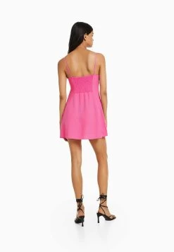 BERSHKA Strappy Blend With Knot - Mini - Jurk - Dark Purple 8 BERSHKA Strappy Blend With Knot - Mini - Jurk - Dark Purple -Bershka 60bce2f11132487592ceb613b4d91906