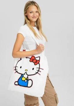 BERSHKA Hello Kitty Printed - Shopper - White