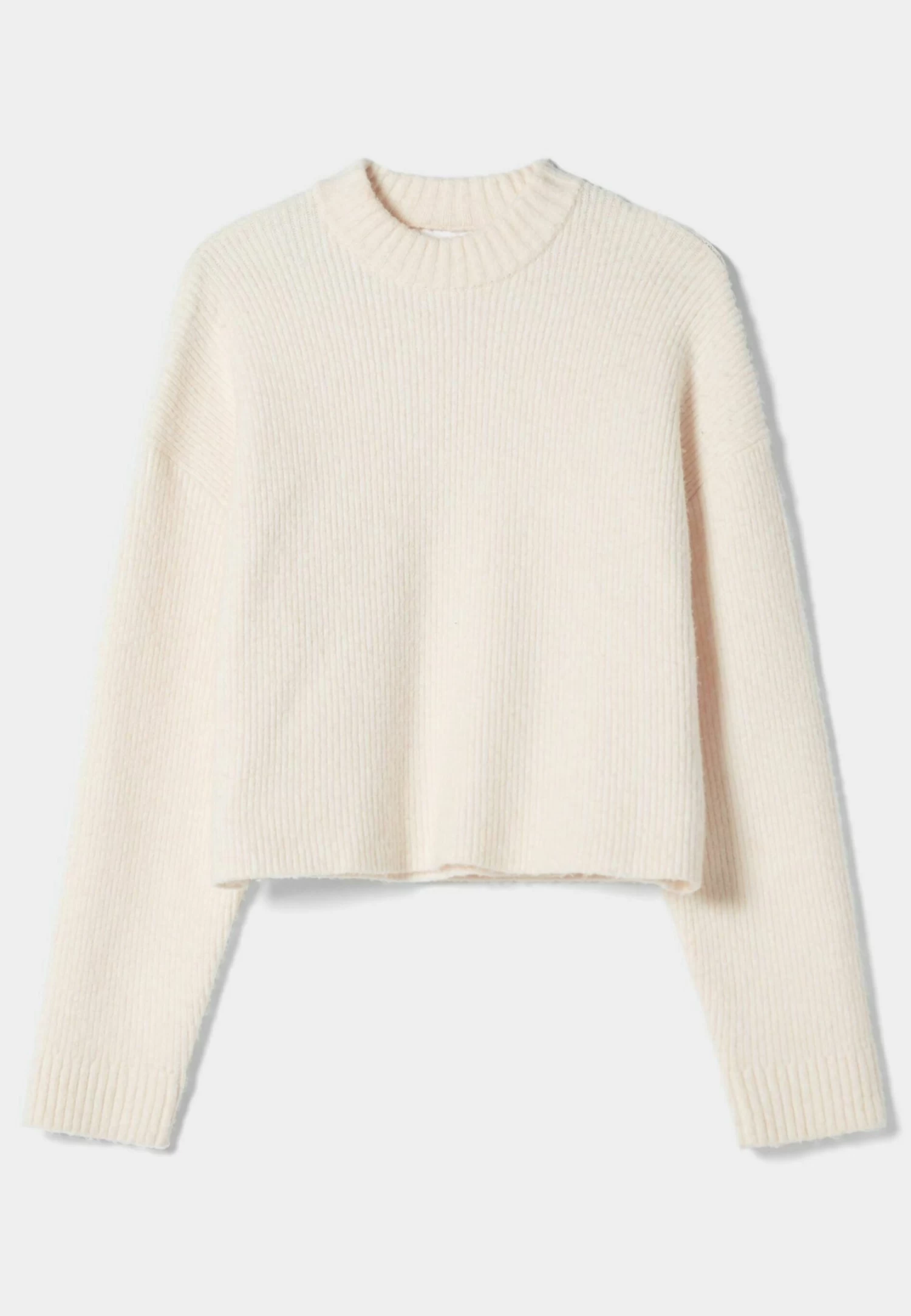 BERSHKA Open Back - Trui - Beige 5 BERSHKA Open Back - Trui - Beige - Afbeelding 5