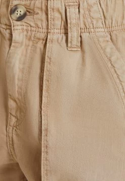 BERSHKA Paperbag- Jeansshort - Camel -Bershka 677a04ef24f140a99cb27add0445399c