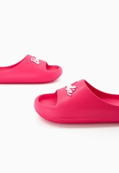 BERSHKA Barbie-Flat - Badslippers - Pink -Bershka 68a0c8ff57194be487f4446d6abc0ae3