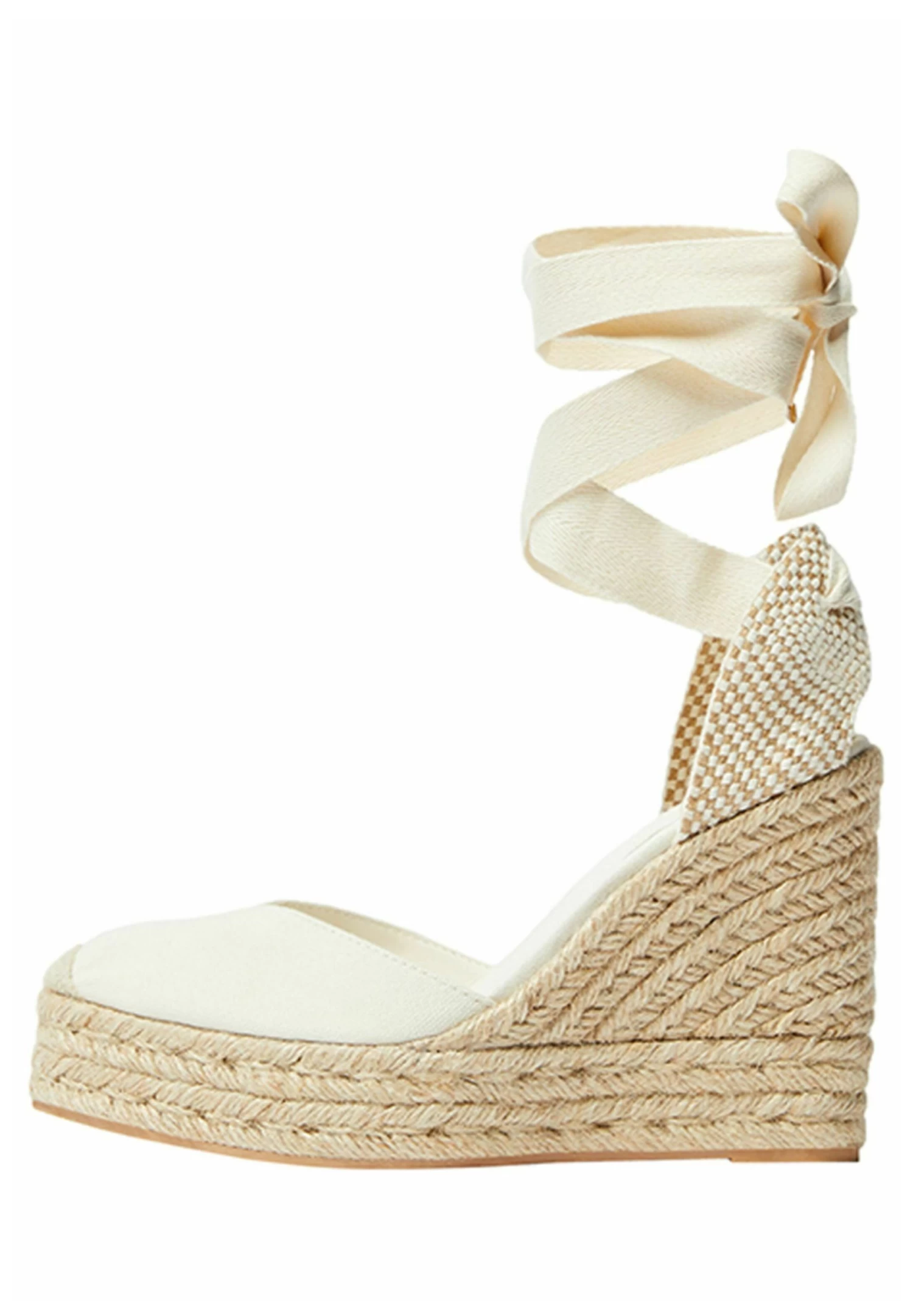 BERSHKA Hoge Hakken - Offwhite 2 BERSHKA Hoge Hakken - Offwhite - Afbeelding 2