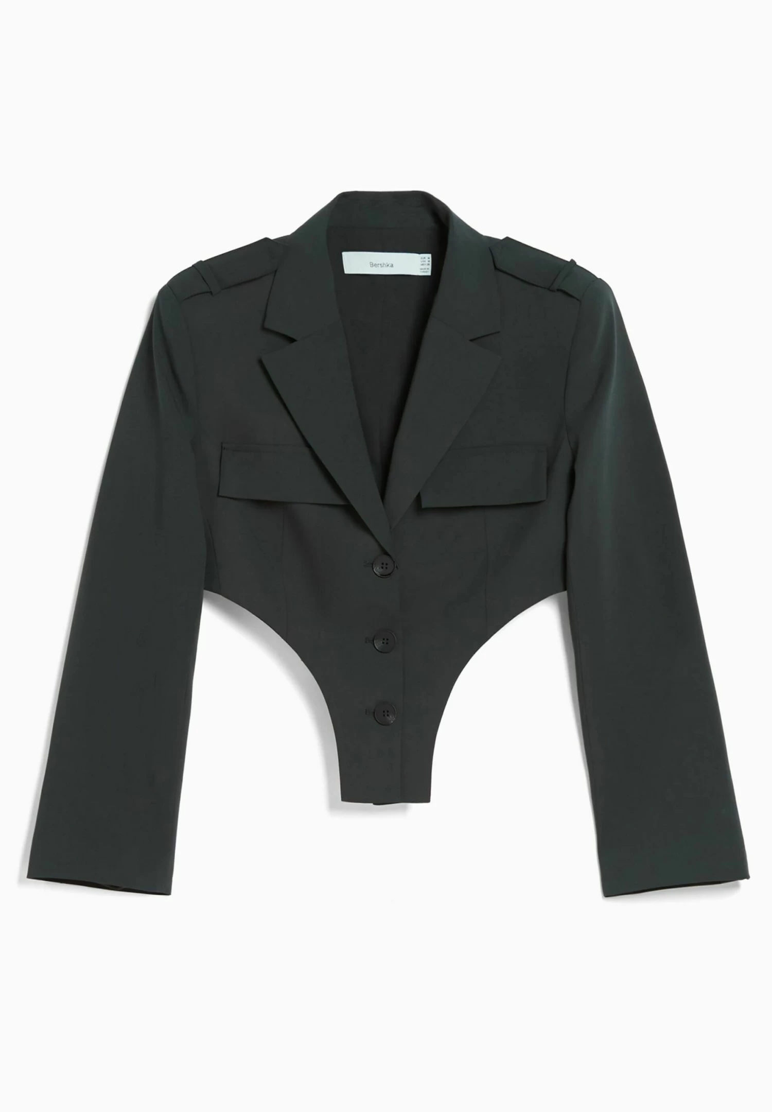 BERSHKA Tailored- Blazer - Grey 5 BERSHKA Tailored- Blazer - Grey - Afbeelding 5