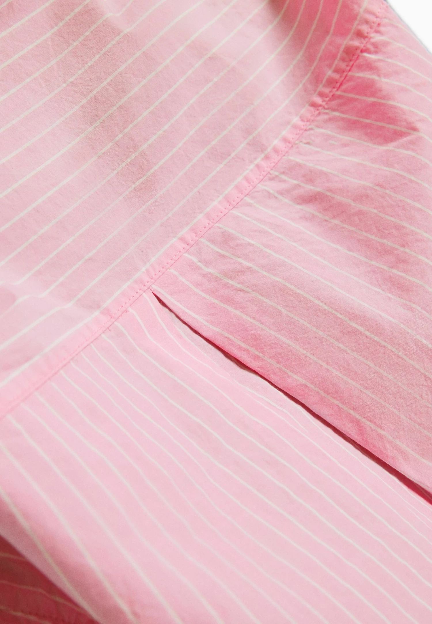 BERSHKA Cropped - Overhemdblouse - Pink 6 BERSHKA Cropped - Overhemdblouse - Pink - Afbeelding 6