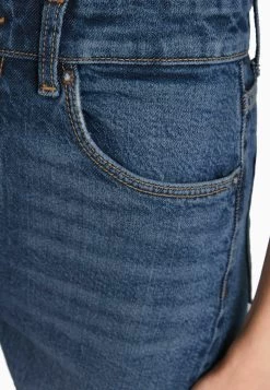 BERSHKA Comfort Straight With Side Slit- Bootcut Jeans - Dark Blue 9 BERSHKA Comfort Straight With Side Slit- Bootcut Jeans - Dark Blue -Bershka 6d864275ff92417793f7d5b47b40c485