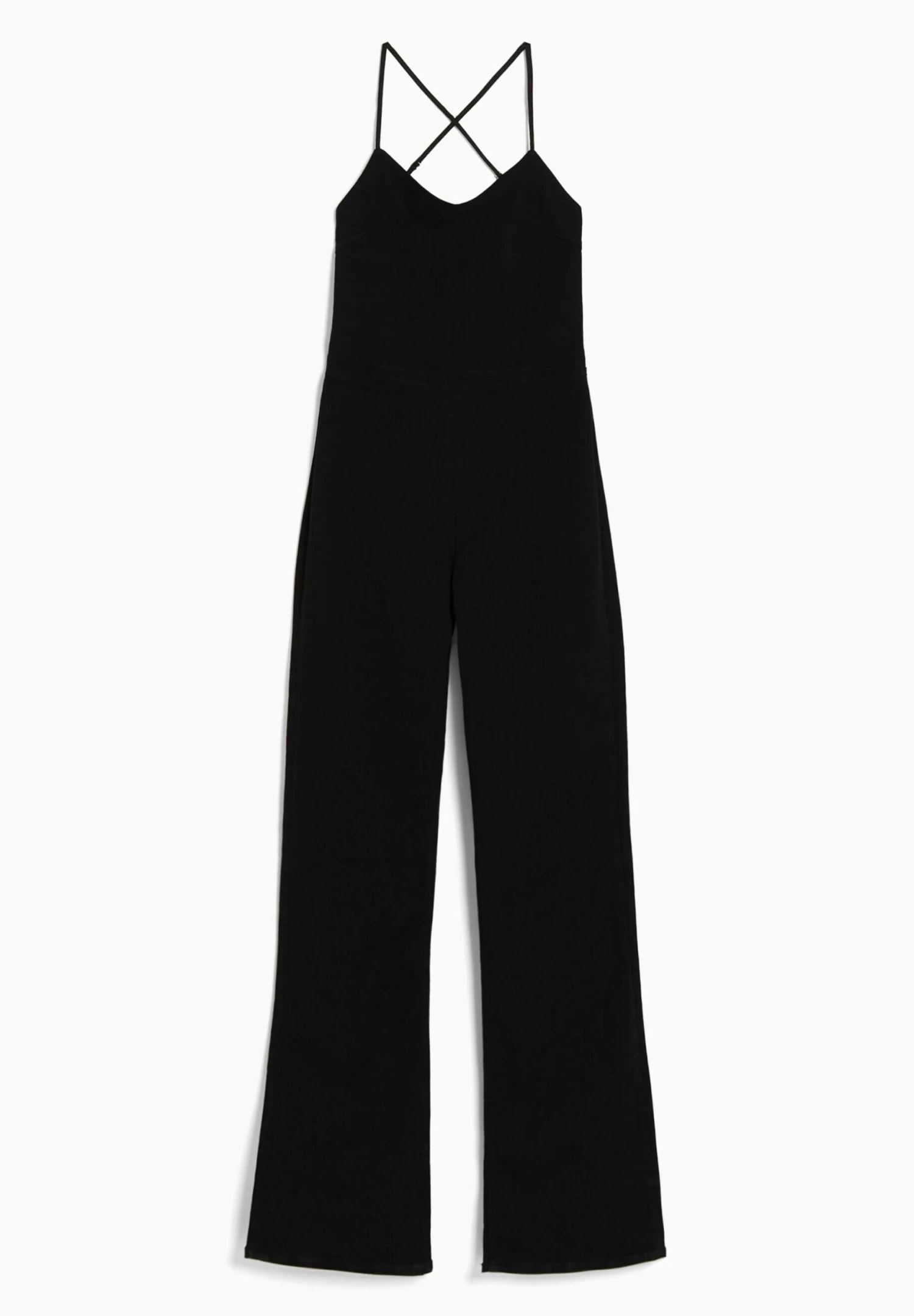 BERSHKA Elastic With Cut-Out Back - Jumpsuit - Black 5 BERSHKA Elastic With Cut-Out Back - Jumpsuit - Black - Afbeelding 5