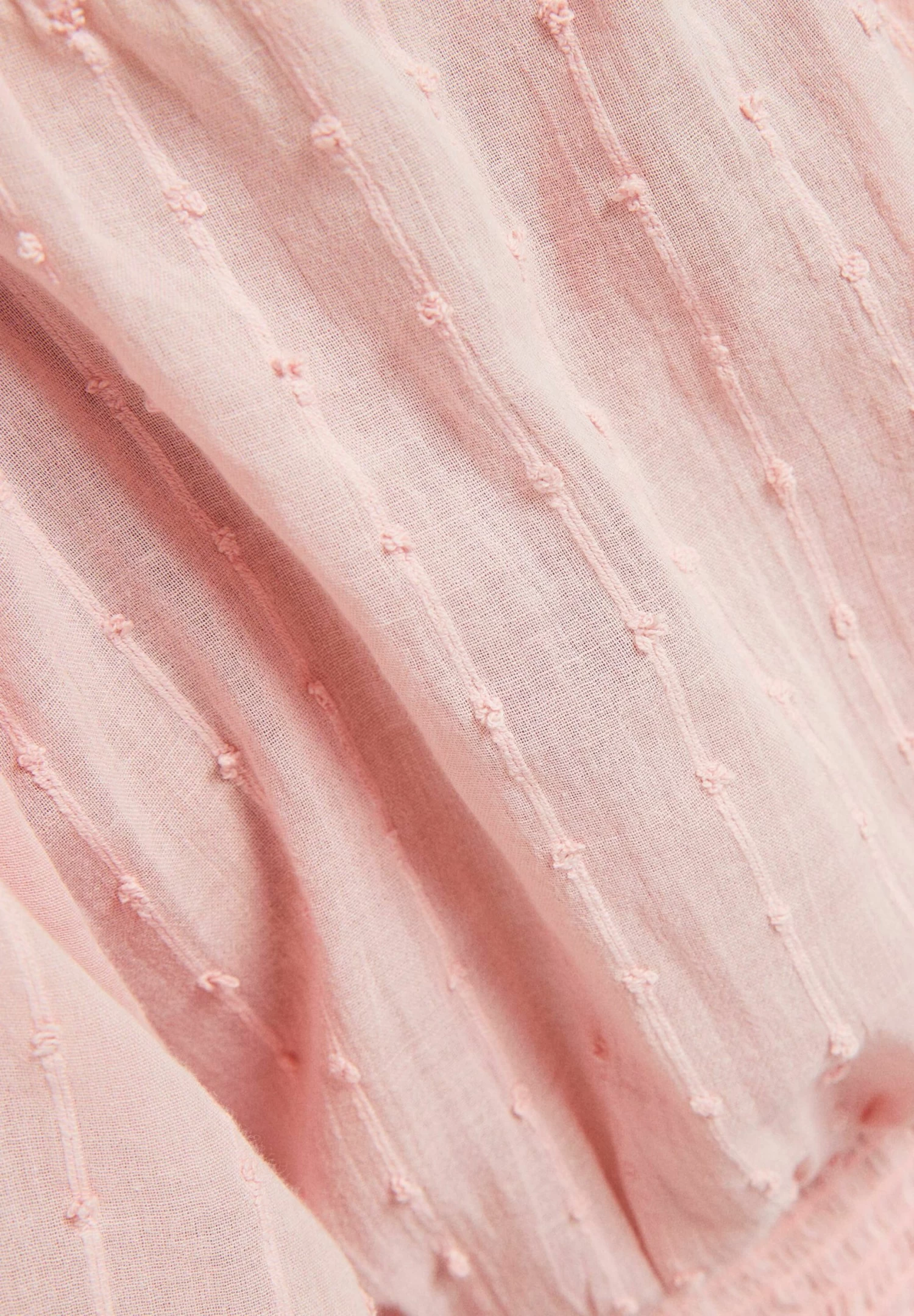 BERSHKA Voluminous Long Sleeve - V-Neck- Blouse - Pink 6 BERSHKA Voluminous Long Sleeve - V-Neck- Blouse - Pink - Afbeelding 6