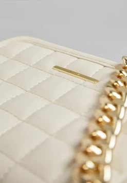 BERSHKA Mit Ketten- Schoudertas - Offwhite -Bershka 736697f162494aeb9c216bbc01aeda8a