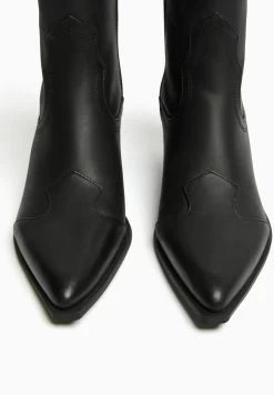 BERSHKA Cowboy-/Bikerlaarsjes - Black -Bershka 7511f4880094420197ac7c5e15e3fada