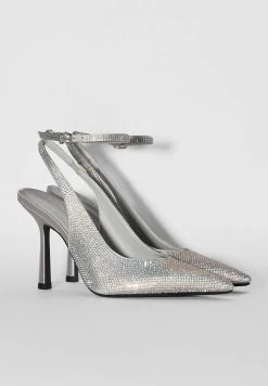 BERSHKA Rhinestone - Klassieke Pumps - Silver Coloured 9 BERSHKA Rhinestone - Klassieke Pumps - Silver Coloured -Bershka 78e7ecd1dd744c37a821d88cb6230096