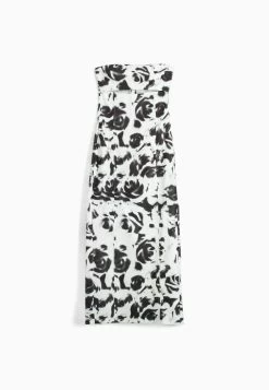 BERSHKA Printed Cut-Out - Etui-Jurk - Black/White 10 BERSHKA Printed Cut-Out - Etui-Jurk - Black/White -Bershka 79c26ddab69f4a4ebb0688138333609e