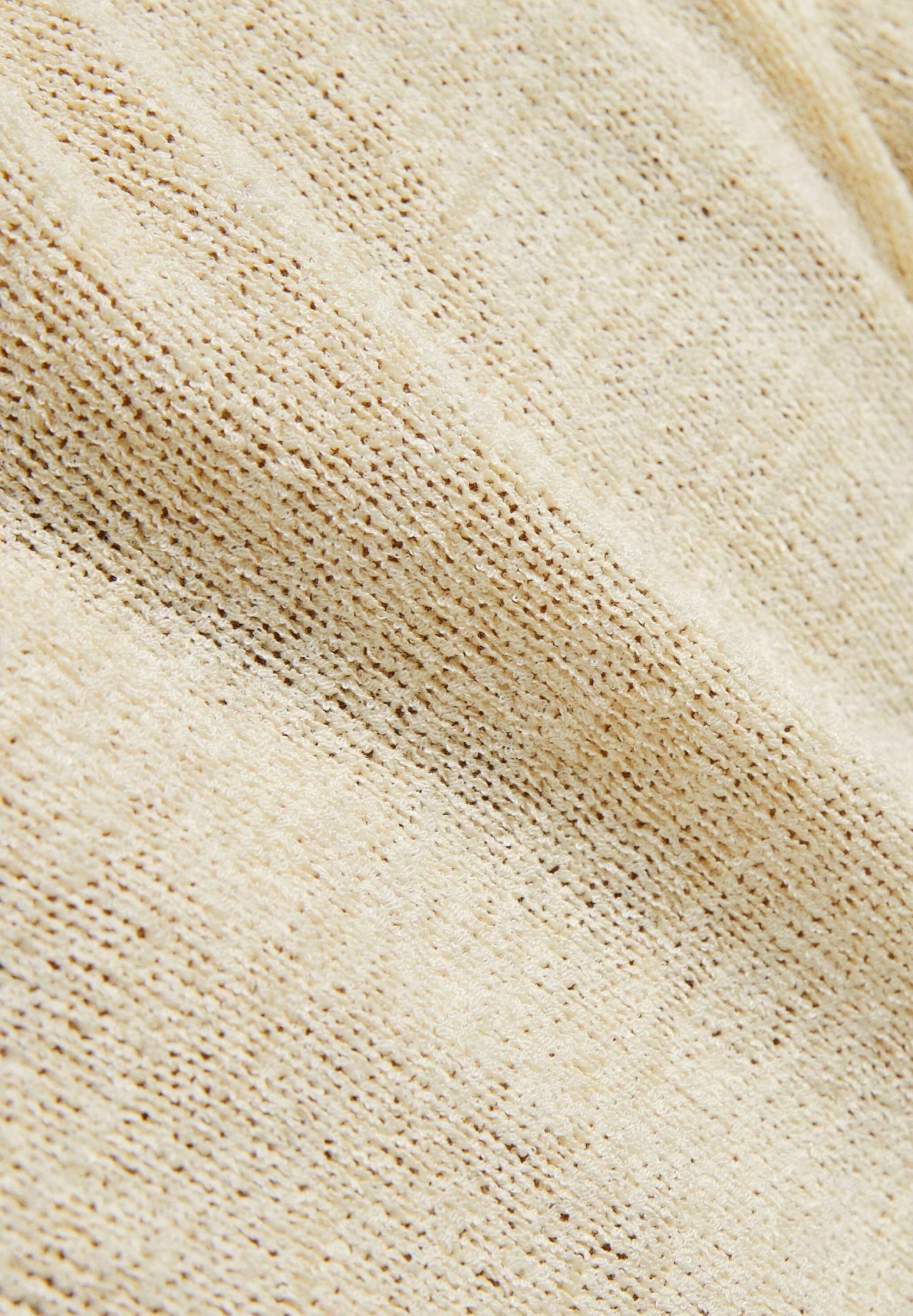 BERSHKA Round Neck Rustic - Trui - Beige 6 BERSHKA Round Neck Rustic - Trui - Beige - Afbeelding 6