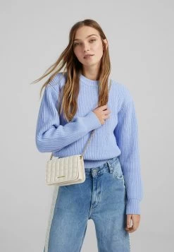 BERSHKA Mit Ketten- Schoudertas - Offwhite