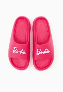 BERSHKA Barbie-Flat - Badslippers - Pink -Bershka 7ada484cb86d43ad8aa9e92f31b3d5f5