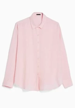 BERSHKA Long Sleeve - Overhemdblouse - Pink 10 BERSHKA Long Sleeve - Overhemdblouse - Pink -Bershka 813c62506eb2459887440e8093c4fbdc