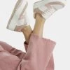 BERSHKA Contrast Platform - Sneakers Laag - Pink