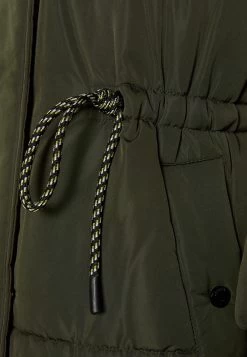 BERSHKA Long - Winterjas - Khaki 11 BERSHKA Long - Winterjas - Khaki -Bershka 8461a92d74a14a758c5d14a9a8e001ee