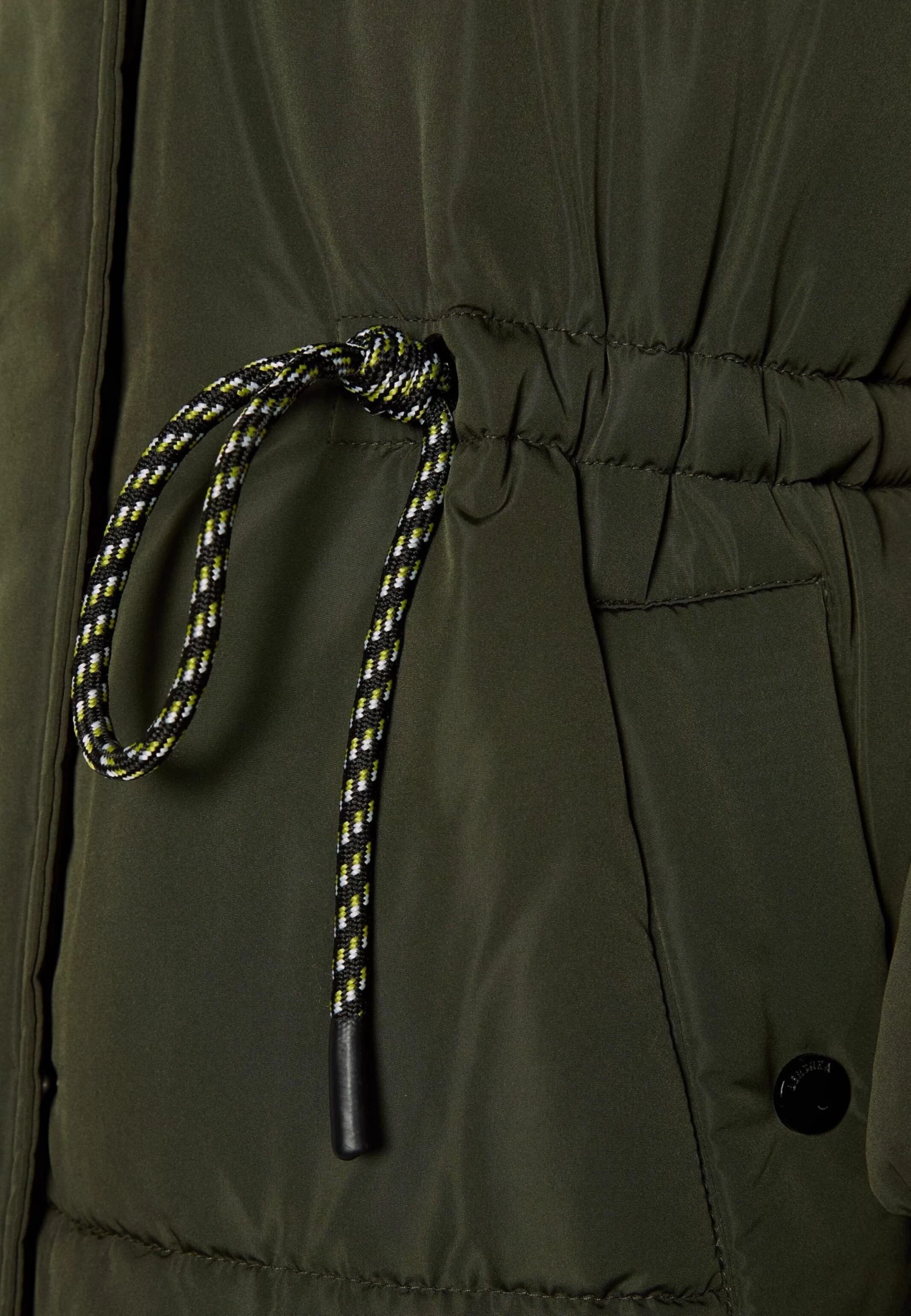 BERSHKA Long - Winterjas - Khaki 6 BERSHKA Long - Winterjas - Khaki - Afbeelding 6