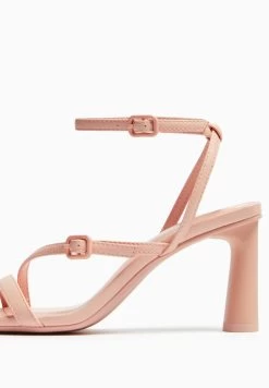 BERSHKA With Ankle Strap - Strappy 11720160 - Sandalen - Light Pink -Bershka 84df7dc3e6a5450e89612c26b8207ad9