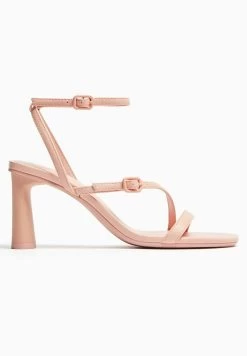 BERSHKA With Ankle Strap - Strappy 11720160 - Sandalen - Light Pink -Bershka 89d571dd5f6b40aa9d7b3d5b757714a8
