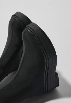 BERSHKA Fitted Flat - Korte Laarzen - Black -Bershka 8f091704574841eb98f6ce5063fdb913