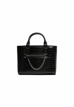 BERSHKA Basic - Shopper - Black