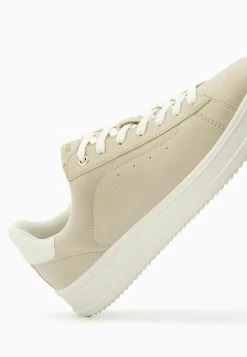 BERSHKA Contrast - Sneakers Laag - Sand -Bershka 9171cf26946940aca8eb8d50da2e784f
