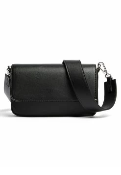 BERSHKA Rigid - Schoudertas - Black -Bershka 91f84b9066544bb6a7903f2b316d607f