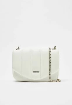 BERSHKA Mit Vertikalem Steppmuster Und Tragekette- Schoudertas - White -Bershka 931d7eb4b5b241eda7a6c079baed1bae